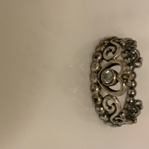 PANDORA CROWN RING - Picture 2 of 7